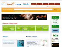 Tablet Screenshot of portalsousas.com.br